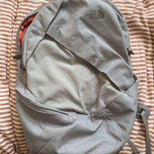 The North Face Gray Minimalist Backpack